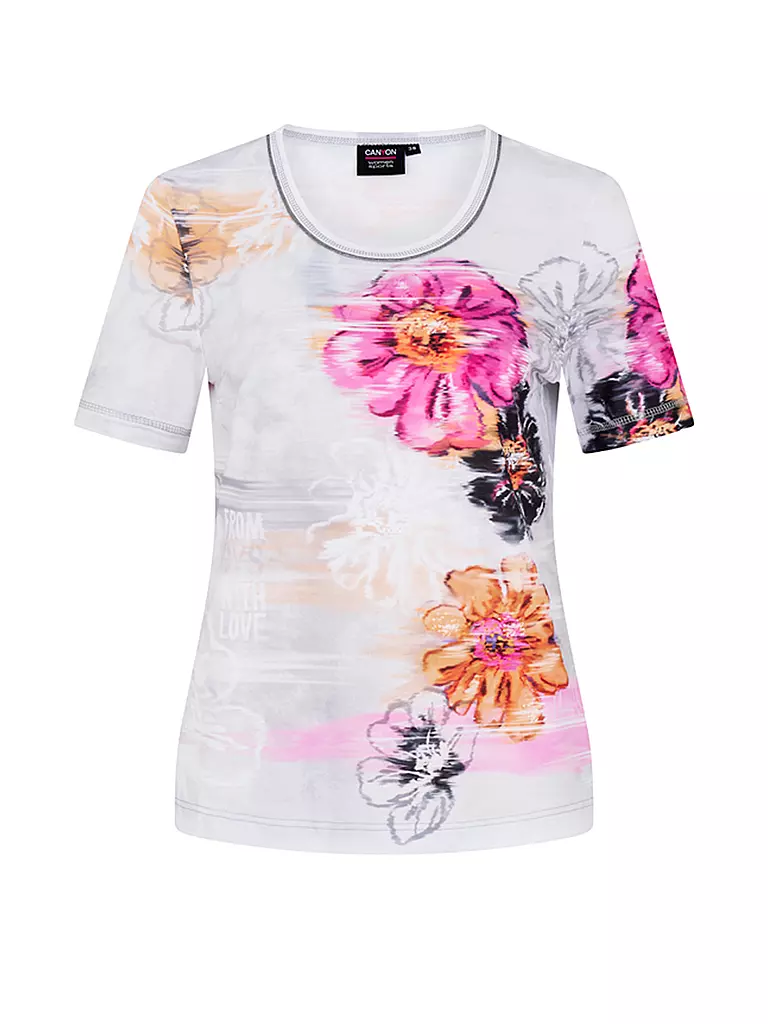 CANYON Damen T Shirt Blumen pink